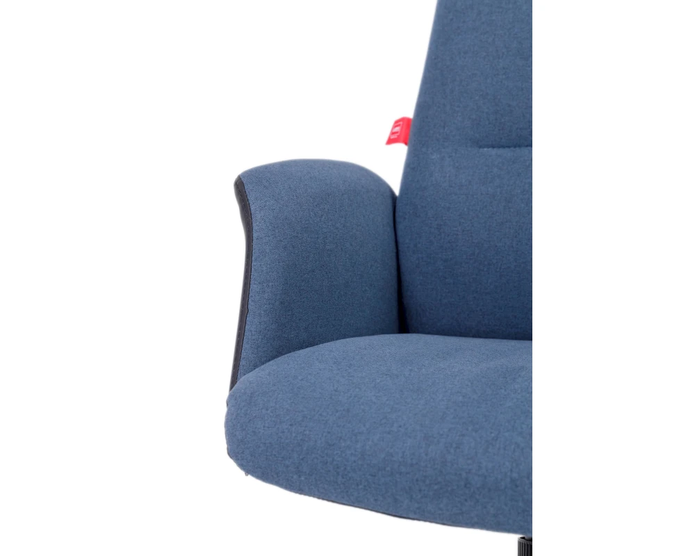 Кресло D Bravo Ткань, Синий/Черный