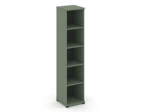 Стеллаж 1 узкая секция, 5 ниш CN.STU.E-510 420x420x1922 Концепт / Concept images