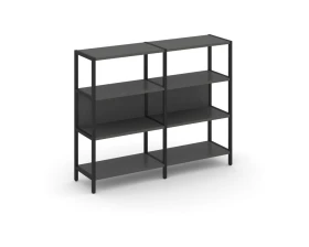 Двухсекционный стеллаж трехярусный Шелф Систем / Shelf System images