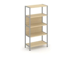 Односекционный стеллаж четырехярусный 810х400х1613 Шелф Систем / Shelf System images