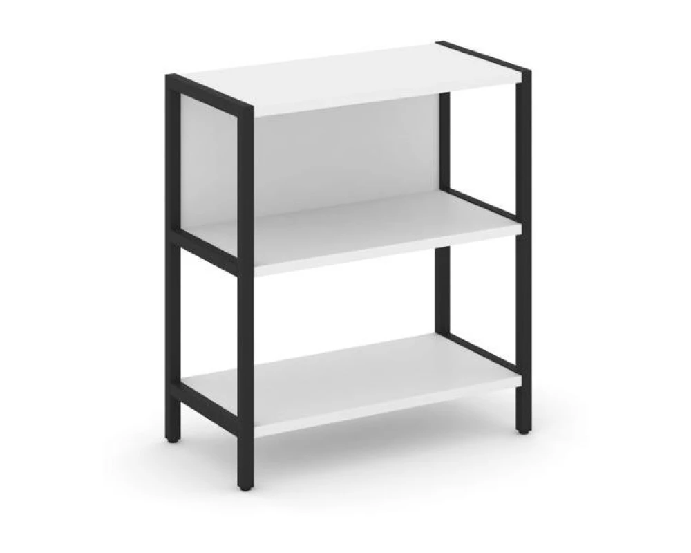Односекционный стеллаж двухярусный 810х400х879 Шелф Систем / Shelf System