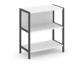 Односекционный стеллаж двухярусный 810х400х879 Шелф Систем / Shelf System images