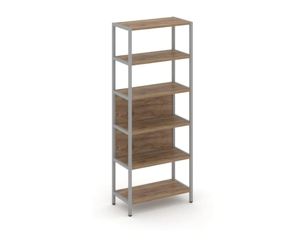 Односекционный стеллаж пятиярусный 810х400х1980 Шелф Систем / Shelf System