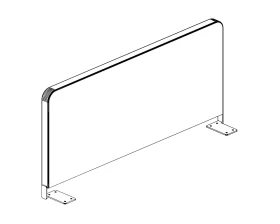 Экран боковой ЛДСП 800х16х397 Стайл Проджект / Style Project images