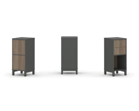 Набор стеллажа 1 сторон., 2 яр. 387x400x881 Стайл Проджект / Style Project images