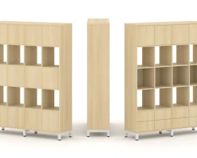Набор стеллажа 1 сторон., 5 яр. 1488x400x1982 Стайл Проджект / Style Project images