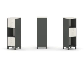 Набор стеллажа 2-х сторон., 3 яр. 387x400x1248 Стайл Проджект / Style Project images