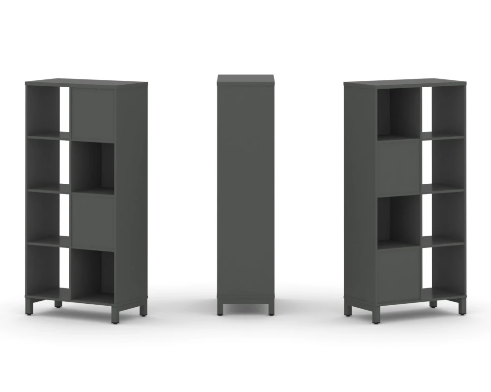 Набор стеллажа 2-х сторон., 4 яр. 754x400x1615 Стайл Проджект / Style Project