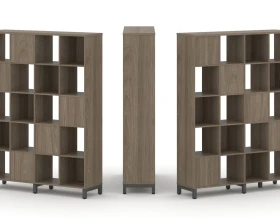 Набор стеллажа 2-х сторон., 5 яр. 1488x400x1982 Стайл Проджект / Style Project images
