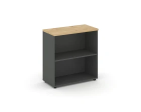 Стеллаж низкий широкий 796x400x833 зад. стенка HDF Стайл Проджект / Style Project images