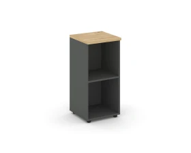 Стеллаж низкий узкий 400x400x833 зад. стенка HDF Стайл Проджект / Style Project images