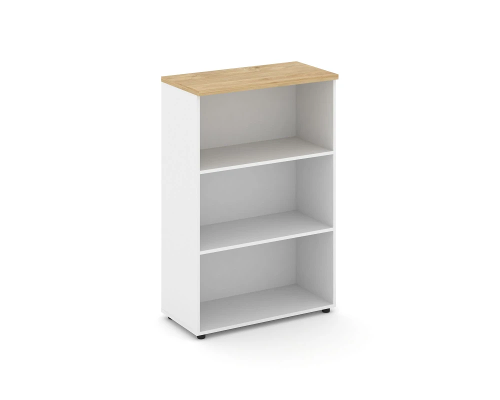 Стеллаж средний широкий 796x400x1203 зад. стенка HDF Стайл Проджект / Style Project