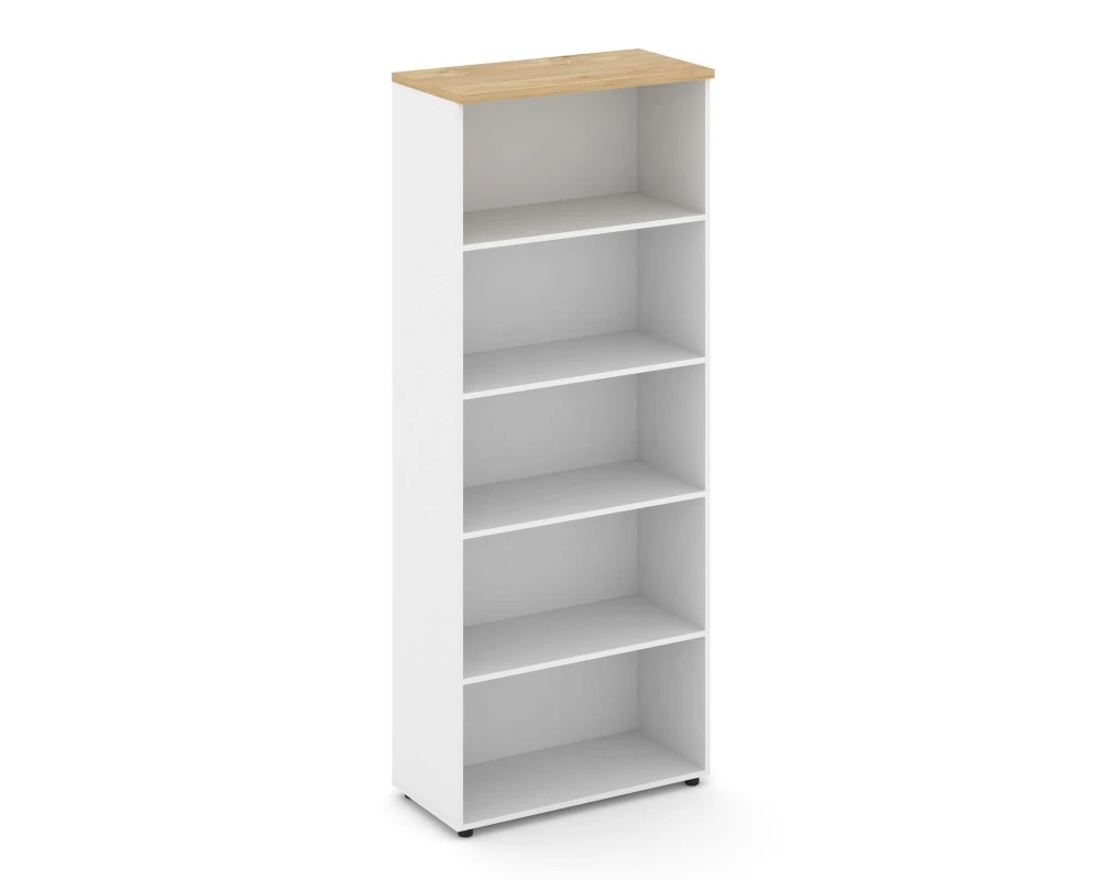 Стеллаж высокий широкий 796x400x1982 зад. стенка HDF Стайл Проджект / Style Project