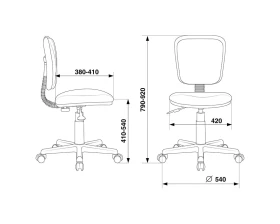 Кресло Бюрократ Ch-204NX images