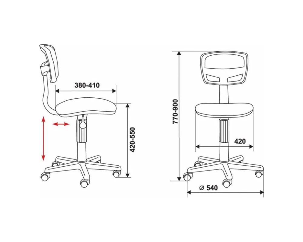 Кресло Бюрократ CH-299