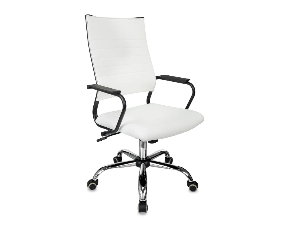 Кресло Бюрократ CH BALANCE SL Line Экокожа, Белый