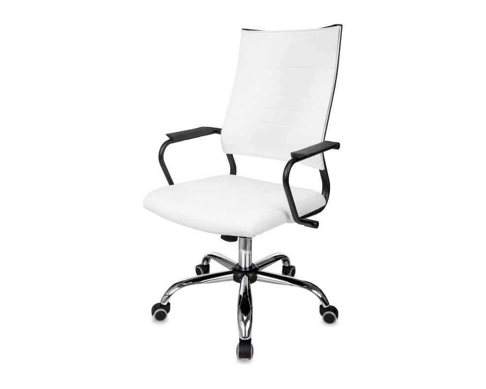 Кресло Бюрократ CH BALANCE SL Line Экокожа, Белый