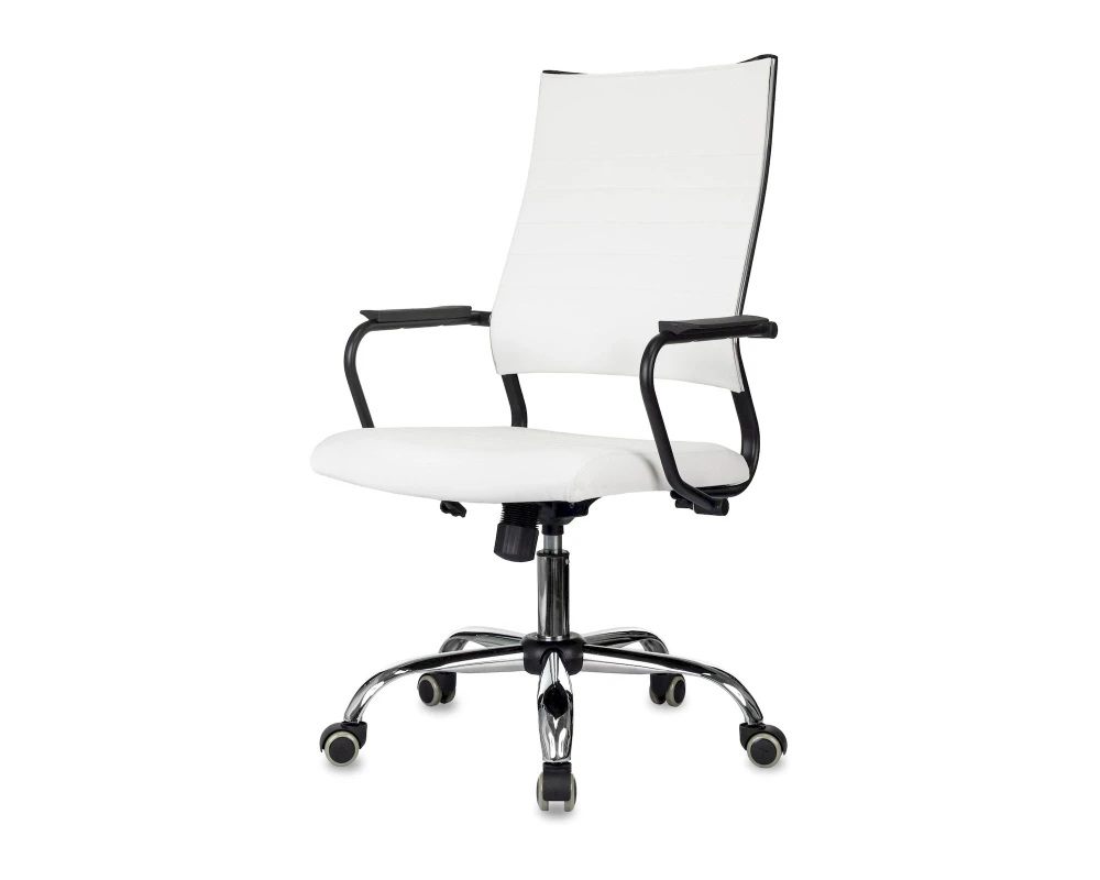 Кресло Бюрократ CH BALANCE SL Line Экокожа, Белый