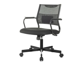 Кресло Бюрократ CH Баланс Лоу / Balance-Low Сетка/ Ткань, Черный images