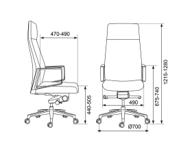 Кресло Бюрократ ДЖОНС / JONS images