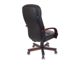 Кресло Бюрократ T-9908 Натуральная кожа, Черный images