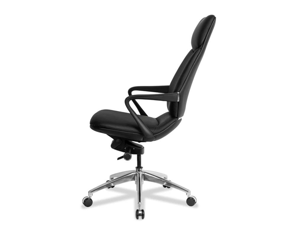 Кресло College CLG-628 GLTU-A Кожа/Экокожа, Черный