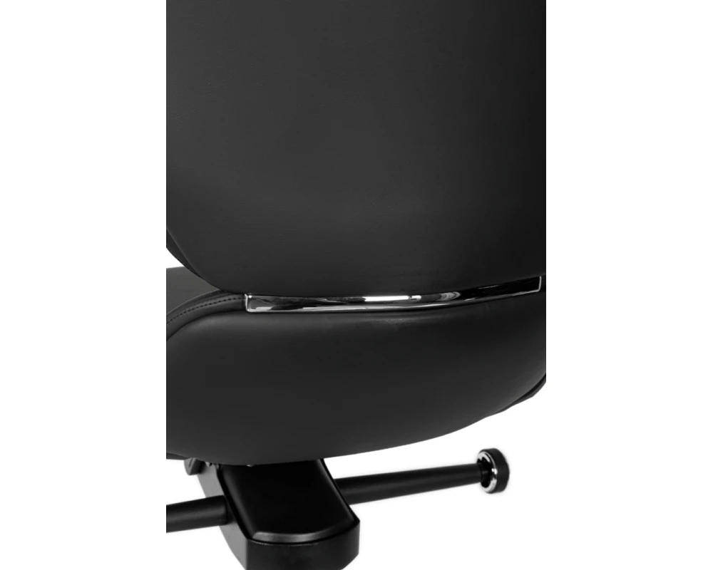 Кресло College CLG-628 GLTU-A Кожа/Экокожа, Черный