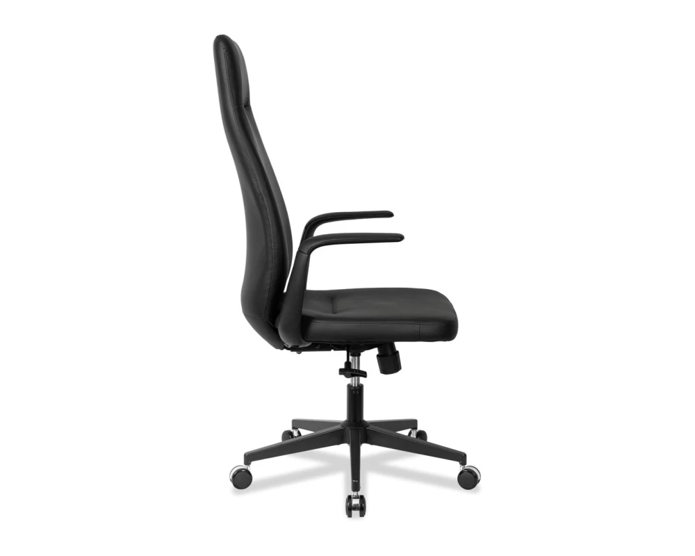 Кресло College CLG-629 LTU-A Экокожа, Черный