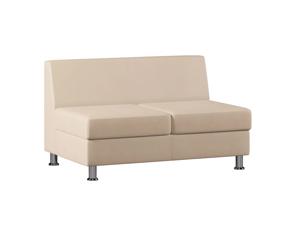 Модуль Everprof Монро / Monro двухместный Экокожа, Бежевый