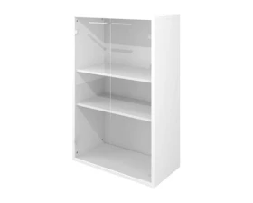 Шкаф низкий 800х400х1250 стекло прозрачное Дублин images