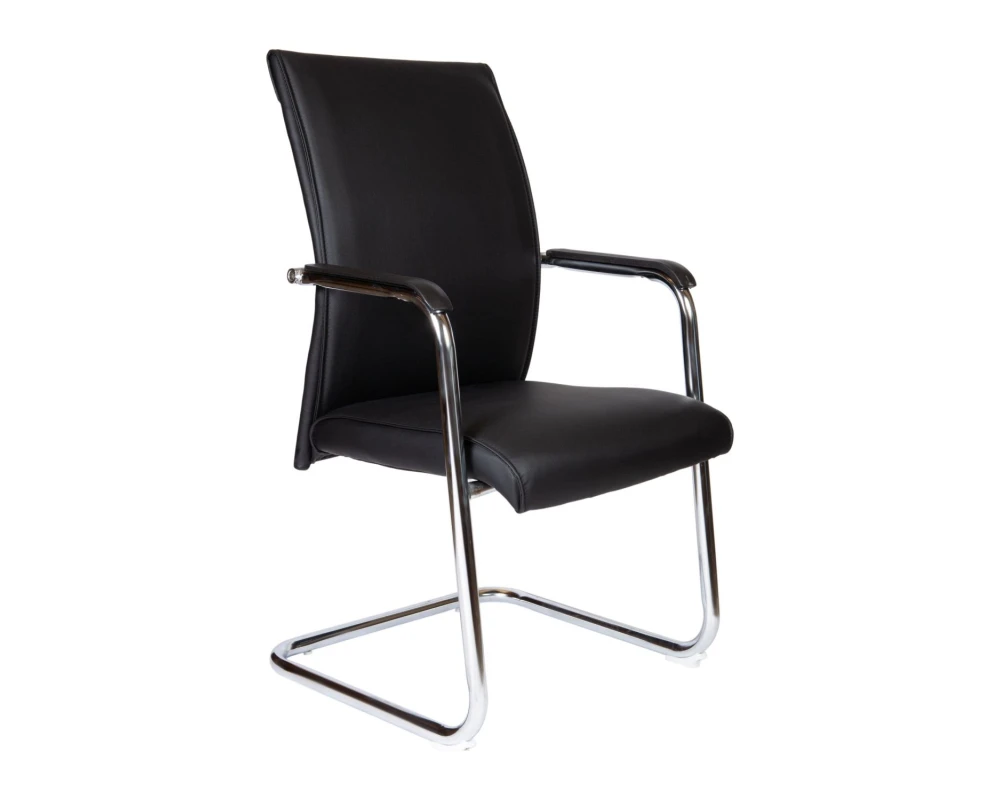 Кресло Norden Мира блэк CF / Myra CF black Экокожа, Черный