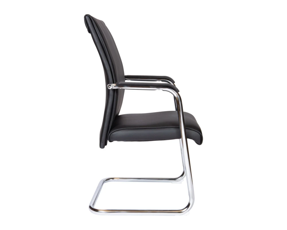 Кресло Norden Мира блэк CF / Myra CF black Экокожа, Черный