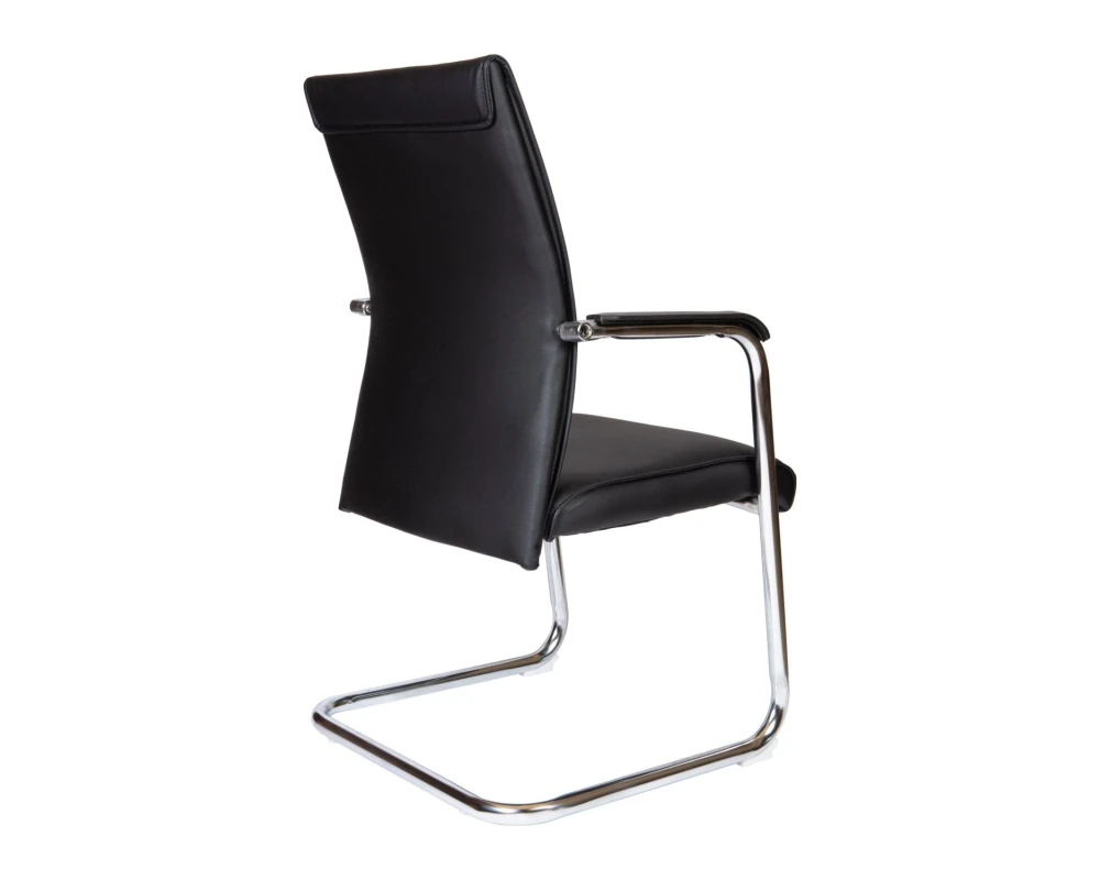 Кресло Norden Мира блэк CF / Myra CF black Экокожа, Черный